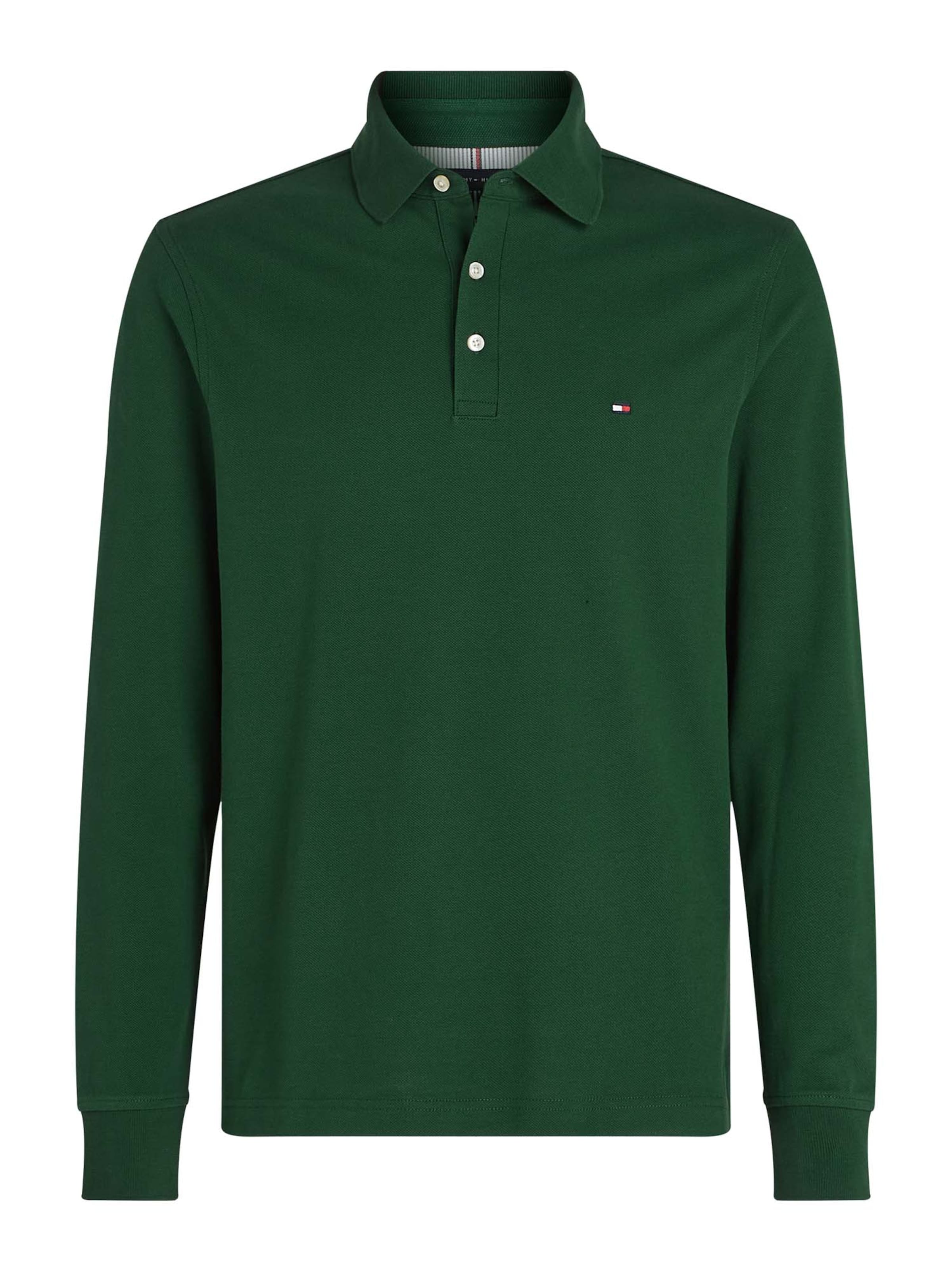 TOMMY HILFIGER Tričko '1985' - Zelená: predná strana