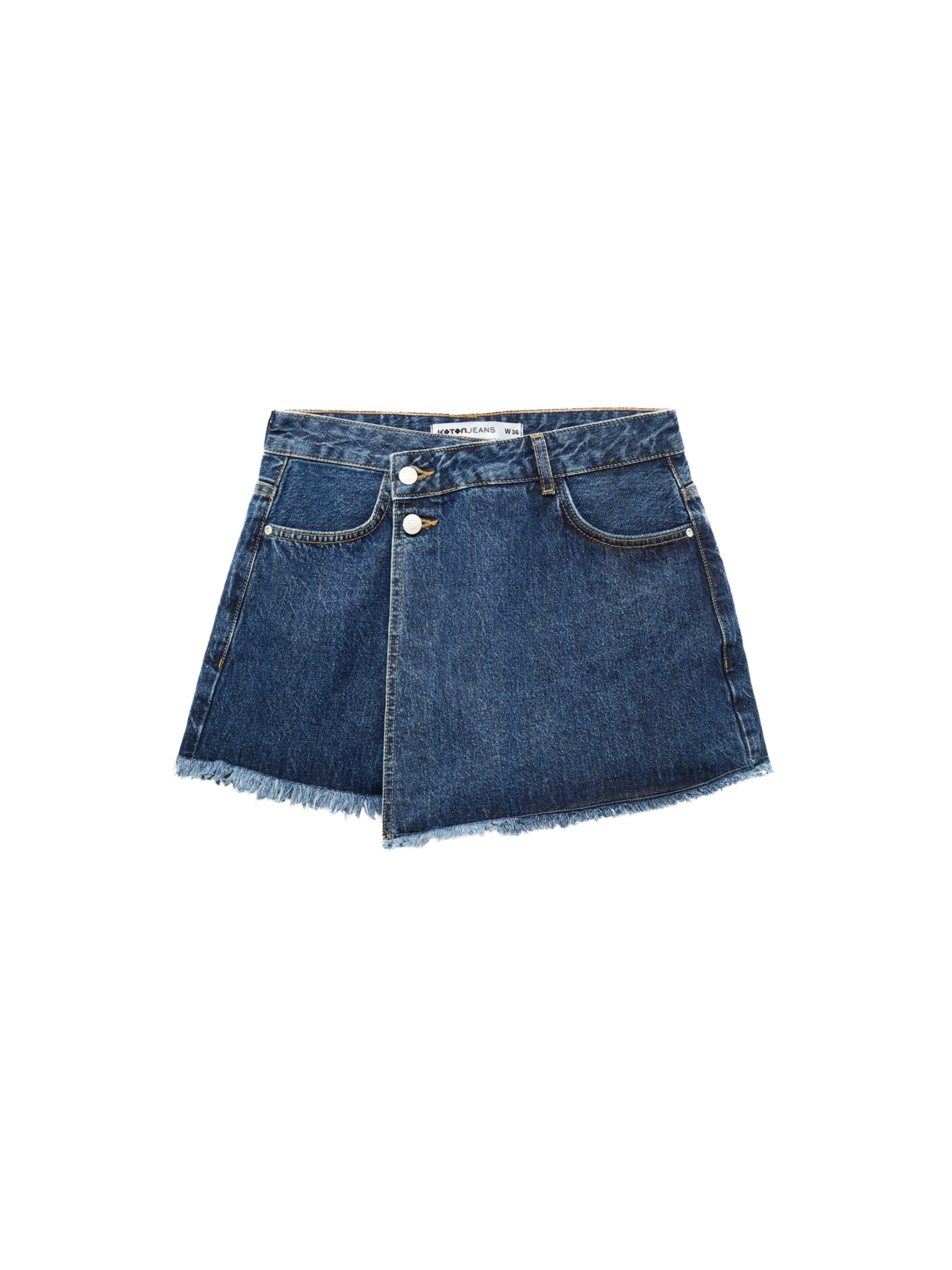 Koton Rok in Blauw: voorkant