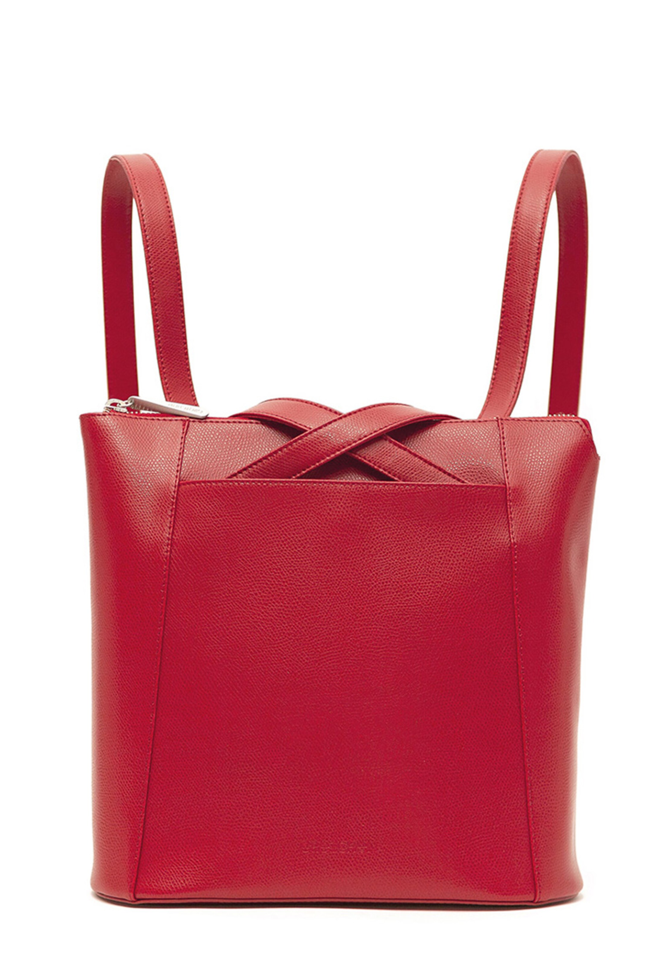 Gretchen Rucksack 'Crocus' in Rot: Vorderseite