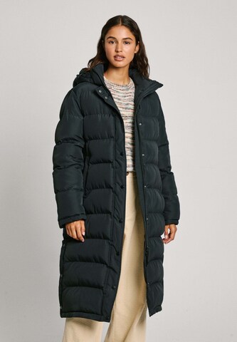 Pepe Jeans Winterjacke 'BIBI' in Schwarz: Vorderseite