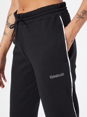 Reebok Tapered Sportbroek in Zwart