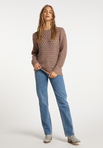 Pull-over IZIA en marron