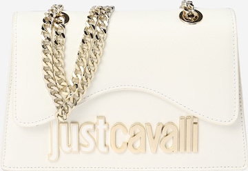 Just Cavalli - Bolso de hombro en blanco: frente