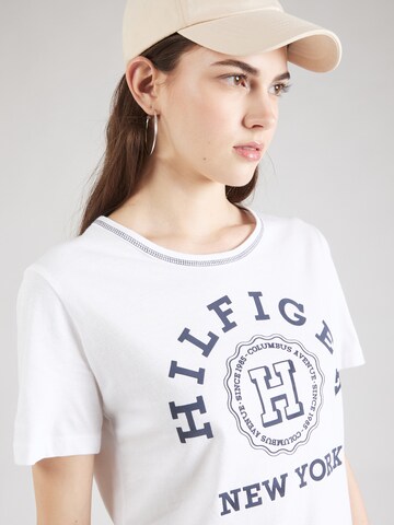 TOMMY HILFIGER Shirt 'VARSITY' in White