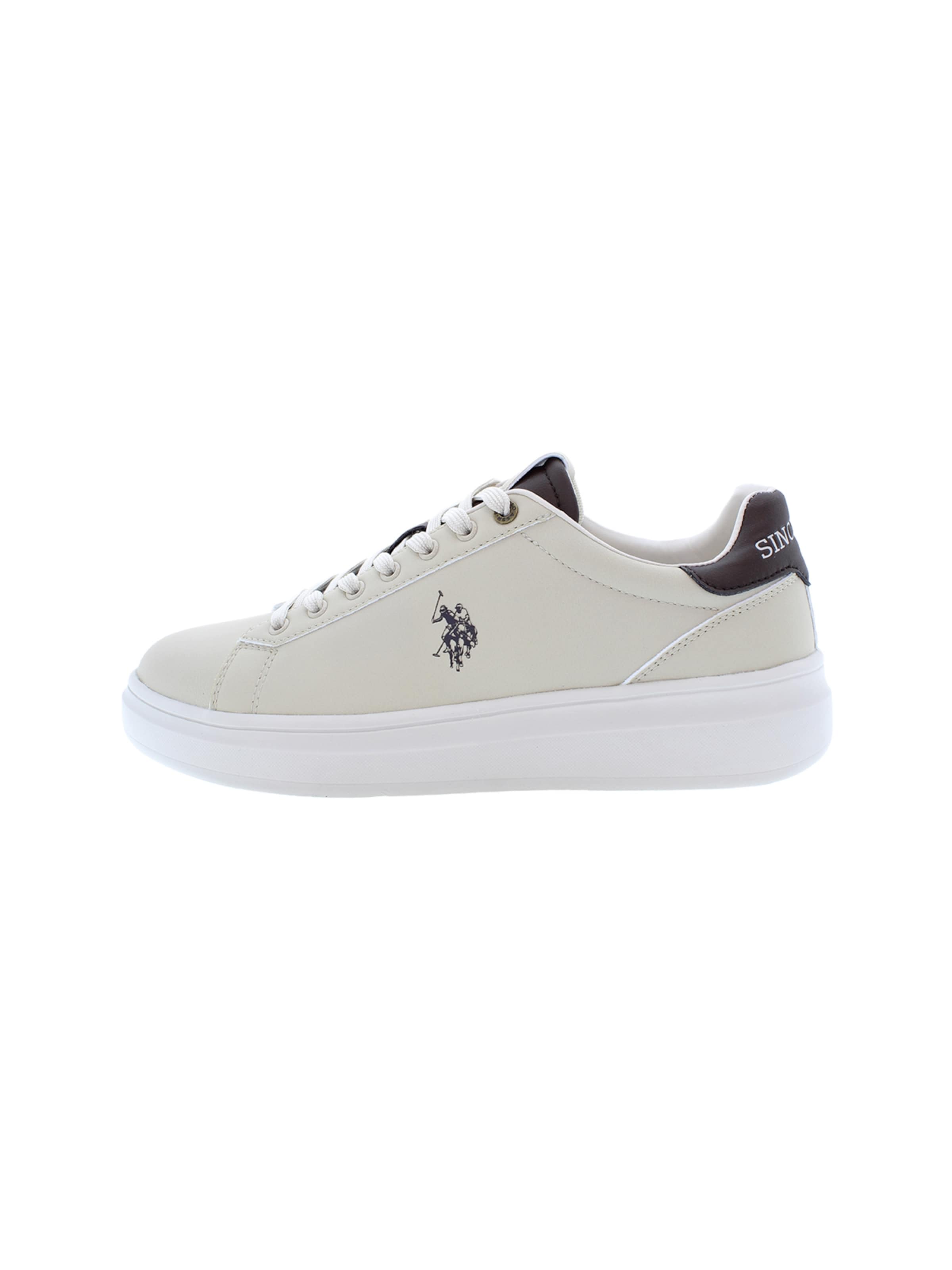 U.S. POLO ASSN. Sneakers laag 'Cody' in Beige: voorkant