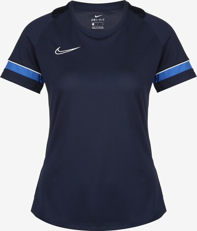 NIKE Trainingsshirt 'Academy 21' in blau / dunkelblau / weiß, Produktansicht