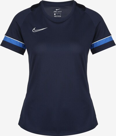 NIKE Functioneel shirt 'Academy 21' in de kleur Blauw / Donkerblauw / Wit, Productweergave
