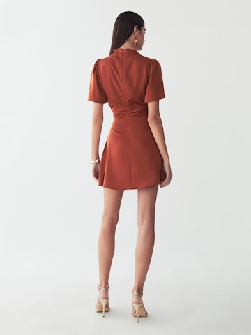 Willa Cocktail dress 'SARAY' in Brown