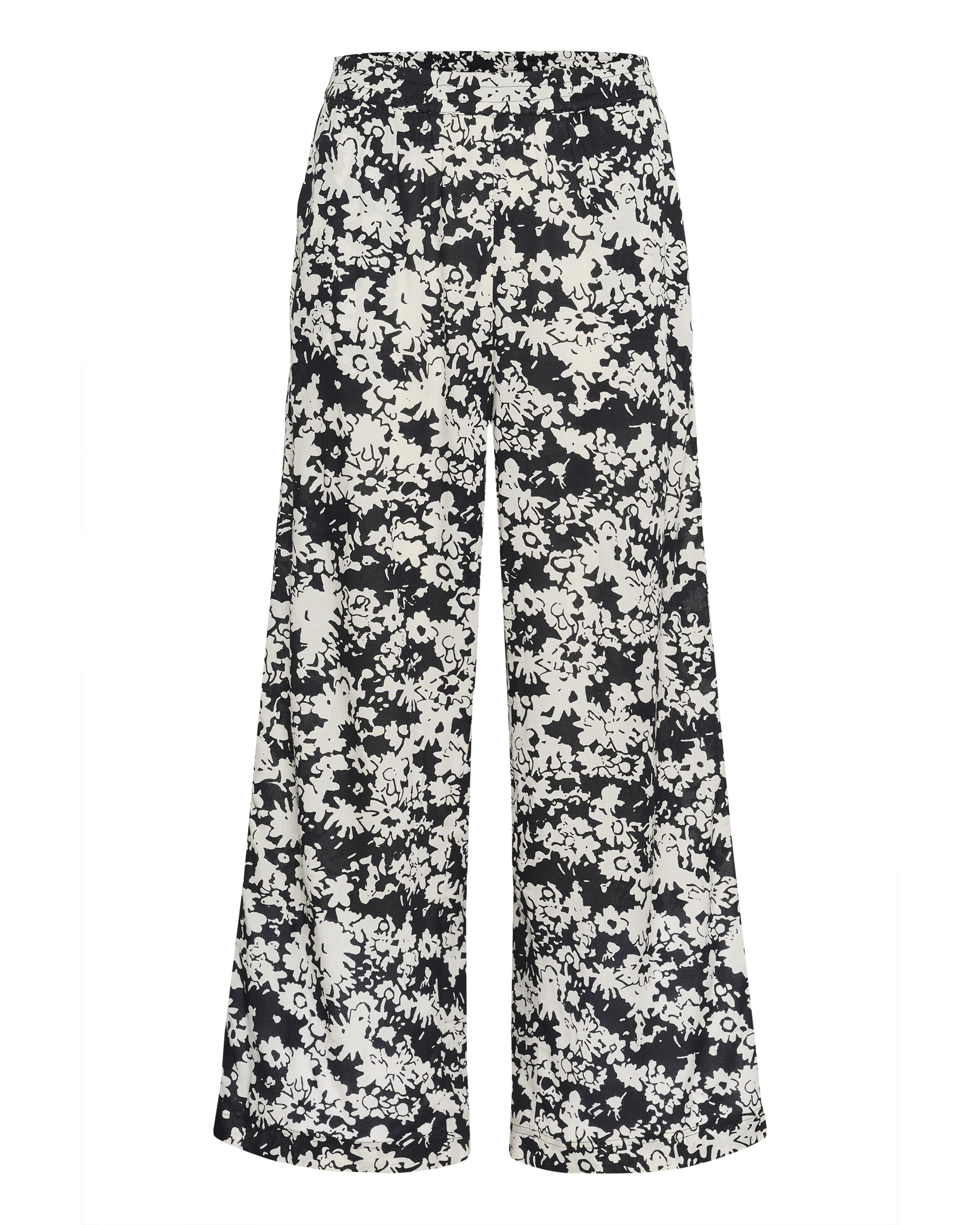 Wide Leg Pantalon 'BPliah' Kaffe en noir : devant