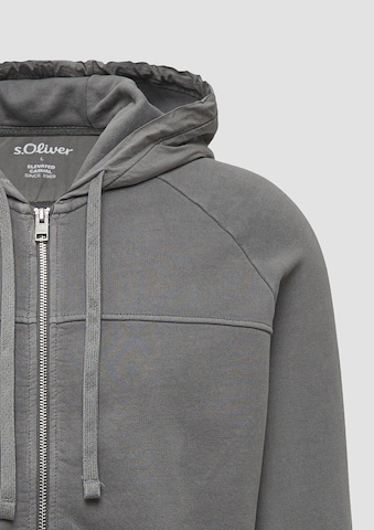 s.Oliver Sweatjacke in Grau