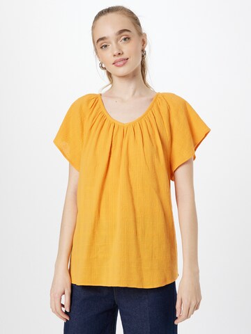 Cream - Blusa 'Kenda' em laranja: frente