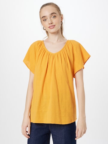 Cream Bluse 'Kenda' in Orange: predná strana