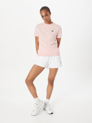 Lacoste Sport Funkcionalna majica | roza barva