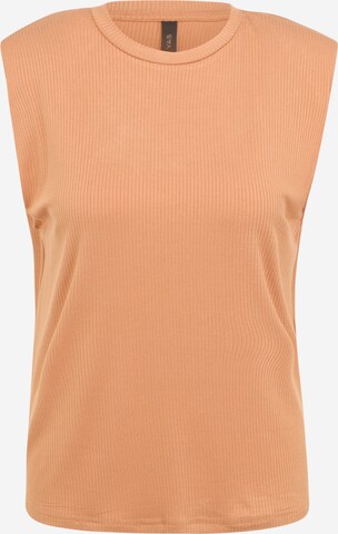 T-shirt 'ELLE' Y.A.S Tall en orange : devant