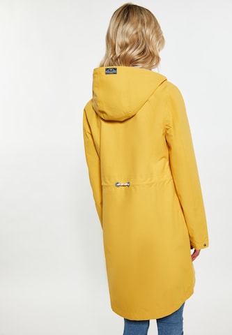 Manteau fonctionnel Schmuddelwedda en jaune