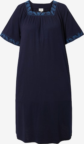 Ulla Popken Dress in Blue: front