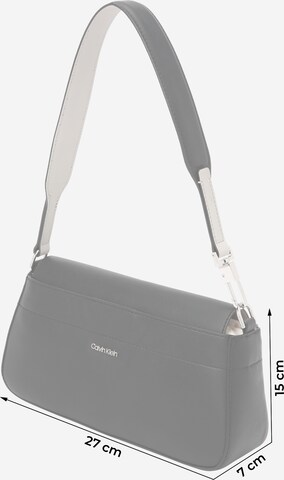 Calvin Klein Schultertasche 'Business' in Schwarz