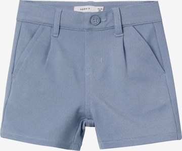 NAME IT Regular Broek 'Silas' in Blauw: voorkant