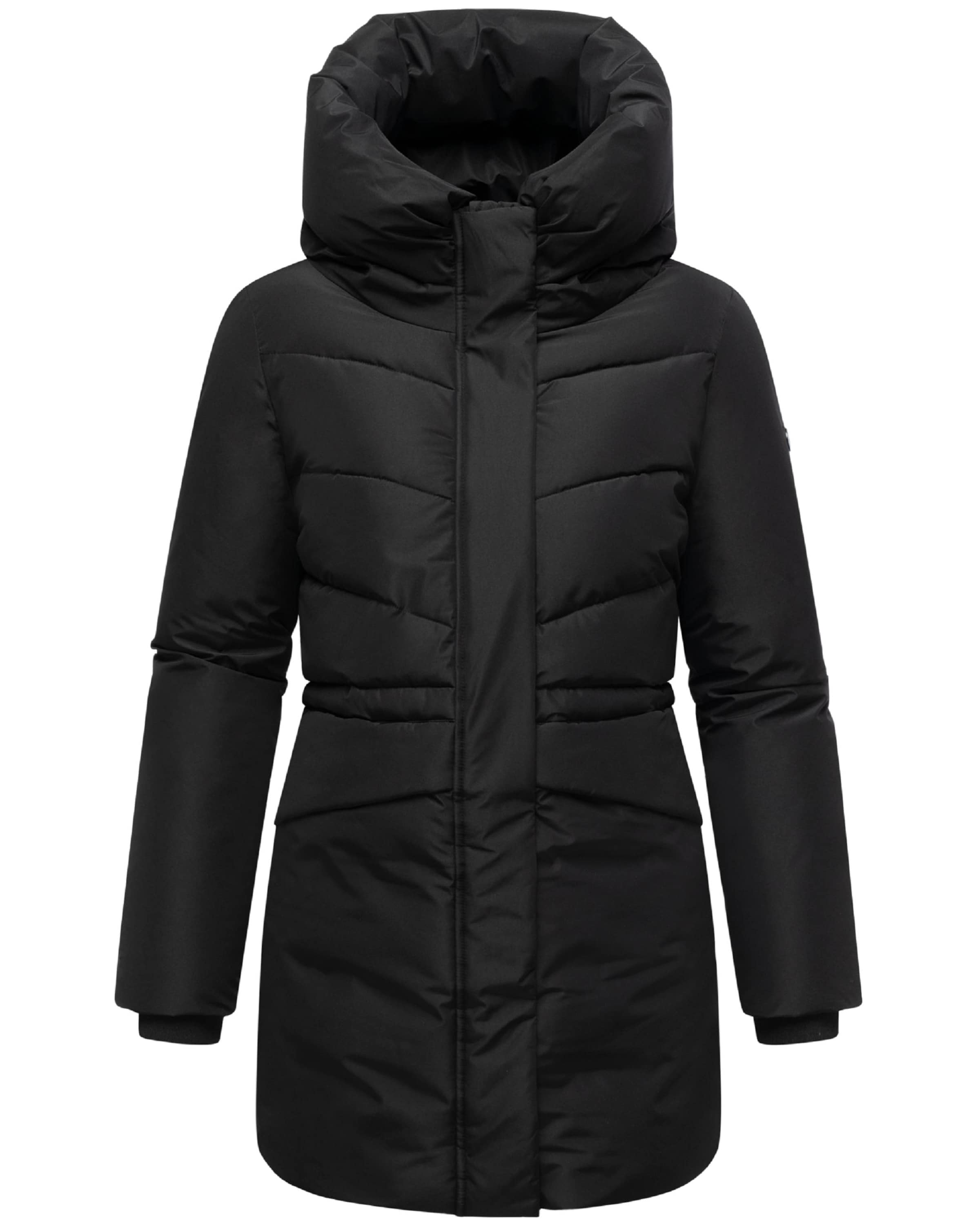 MARIKOO Зимнее пальто 'Delilah 16' в Черный: спереди