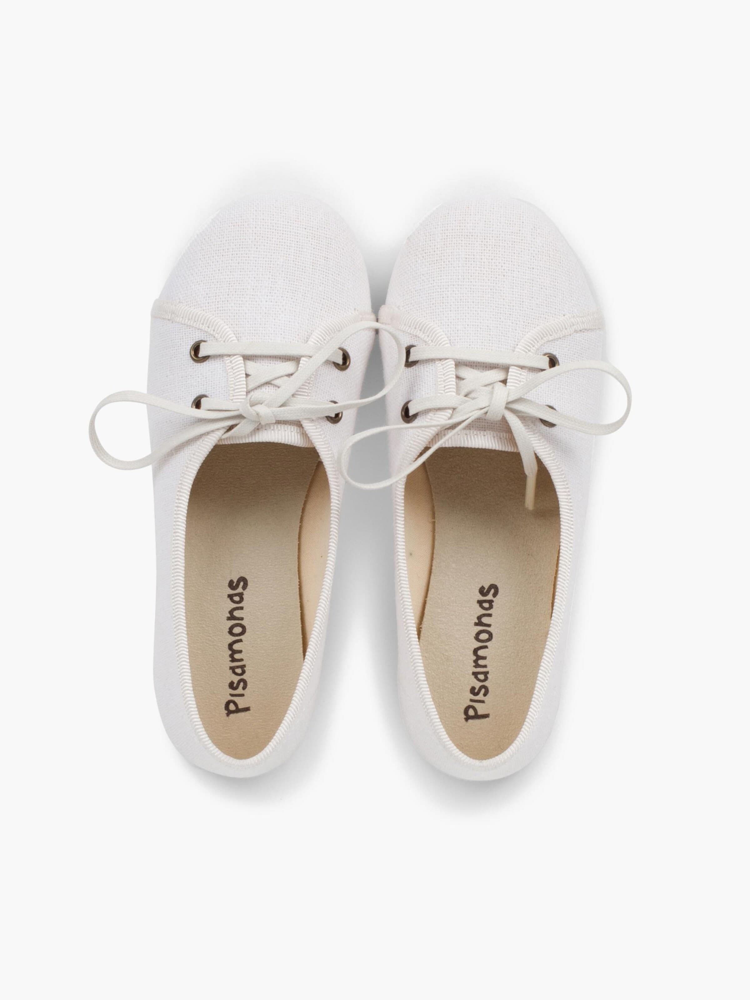 Pisamonas - Zapatos bajos en blanco