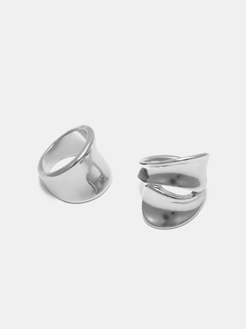 Pull&Bear Prsten – stříbrná