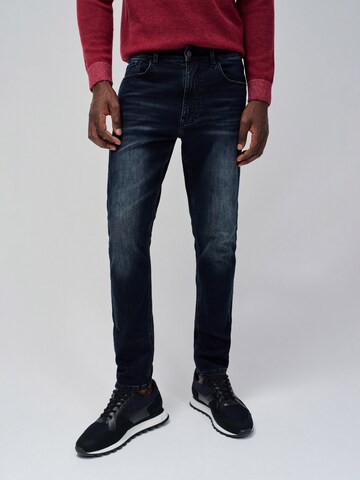 Salsa Jeans Skinny Jeans in Blauw: voorkant