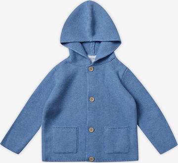 Stellou & Friends Knit cardigan in Blue: front