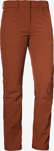 Pantalon outdoor 'Engadin 1' Schöffel en rouge : devant
