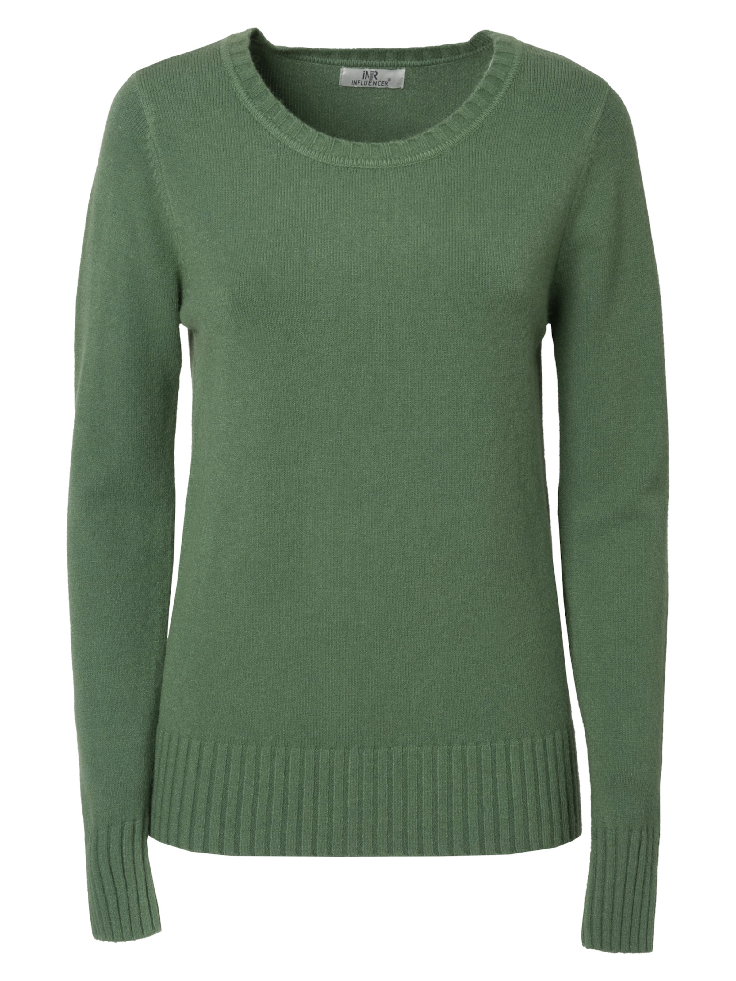 Influencer Sweater in Green: front