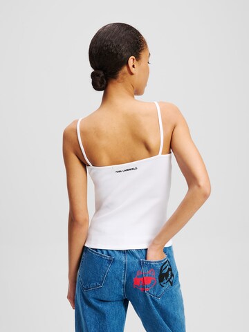 Karl Lagerfeld - Top en blanco