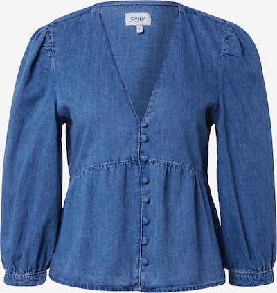 ONLY Chemisier 'DAISY' en bleu denim, Vue avec produit