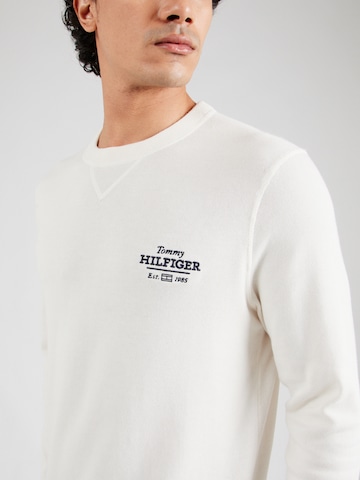 Pull-over TOMMY HILFIGER en blanc