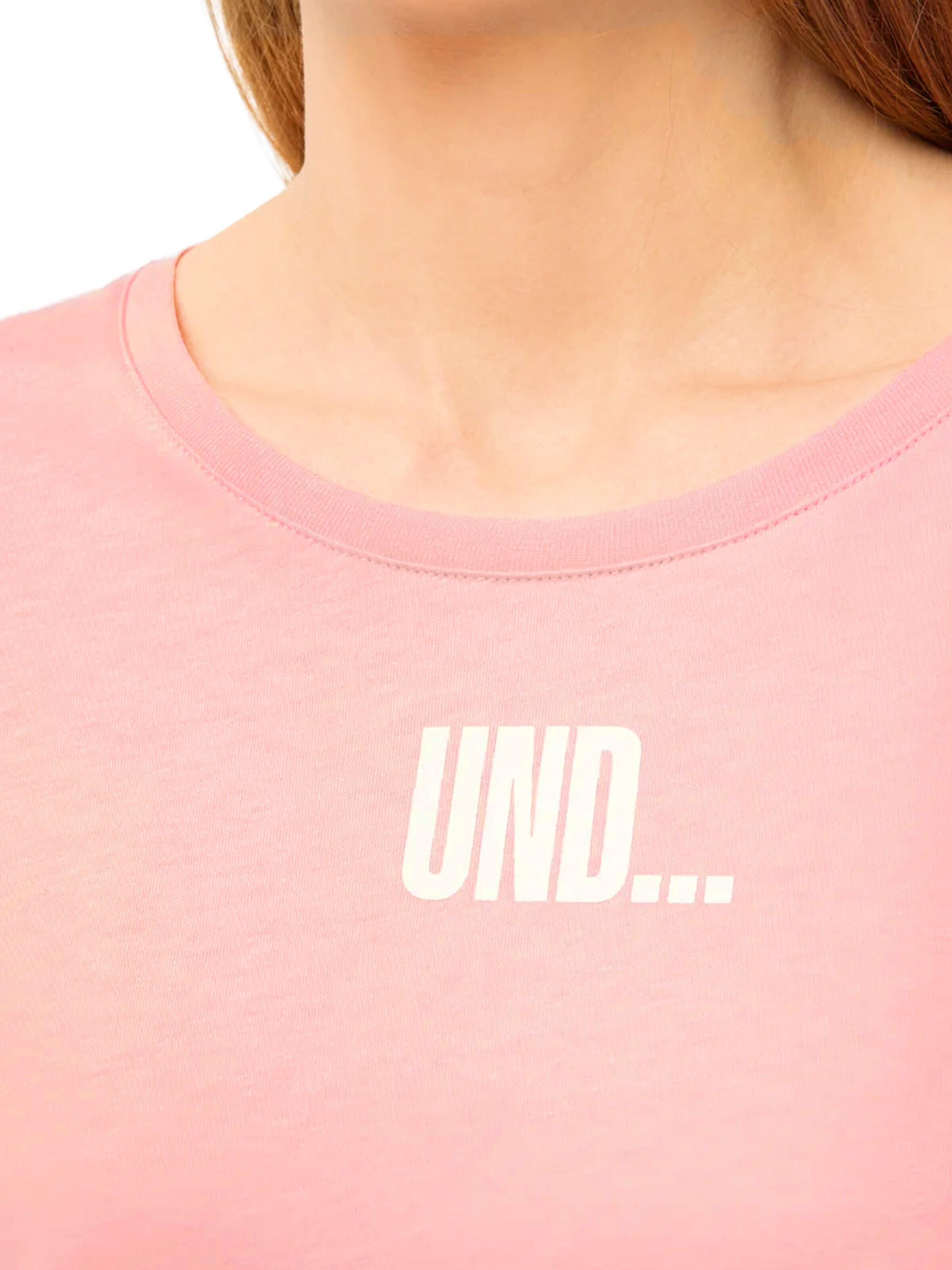 Derbe Shirt 'Und Tschüss'‌‌‌ in Pink