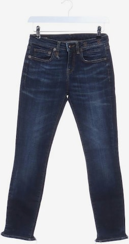 R13 Jeans in 24 in Blue: front