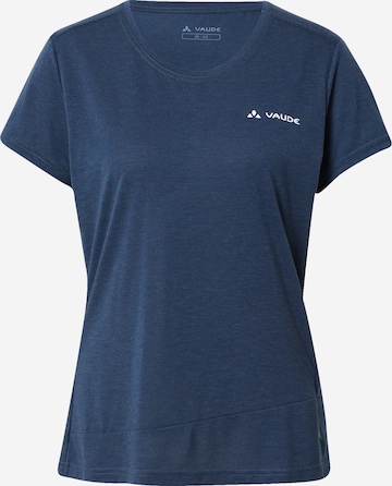 VAUDE Performance Shirt in Blue: front