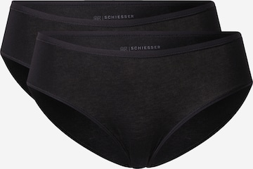 SCHIESSER - Cueca em preto: frente