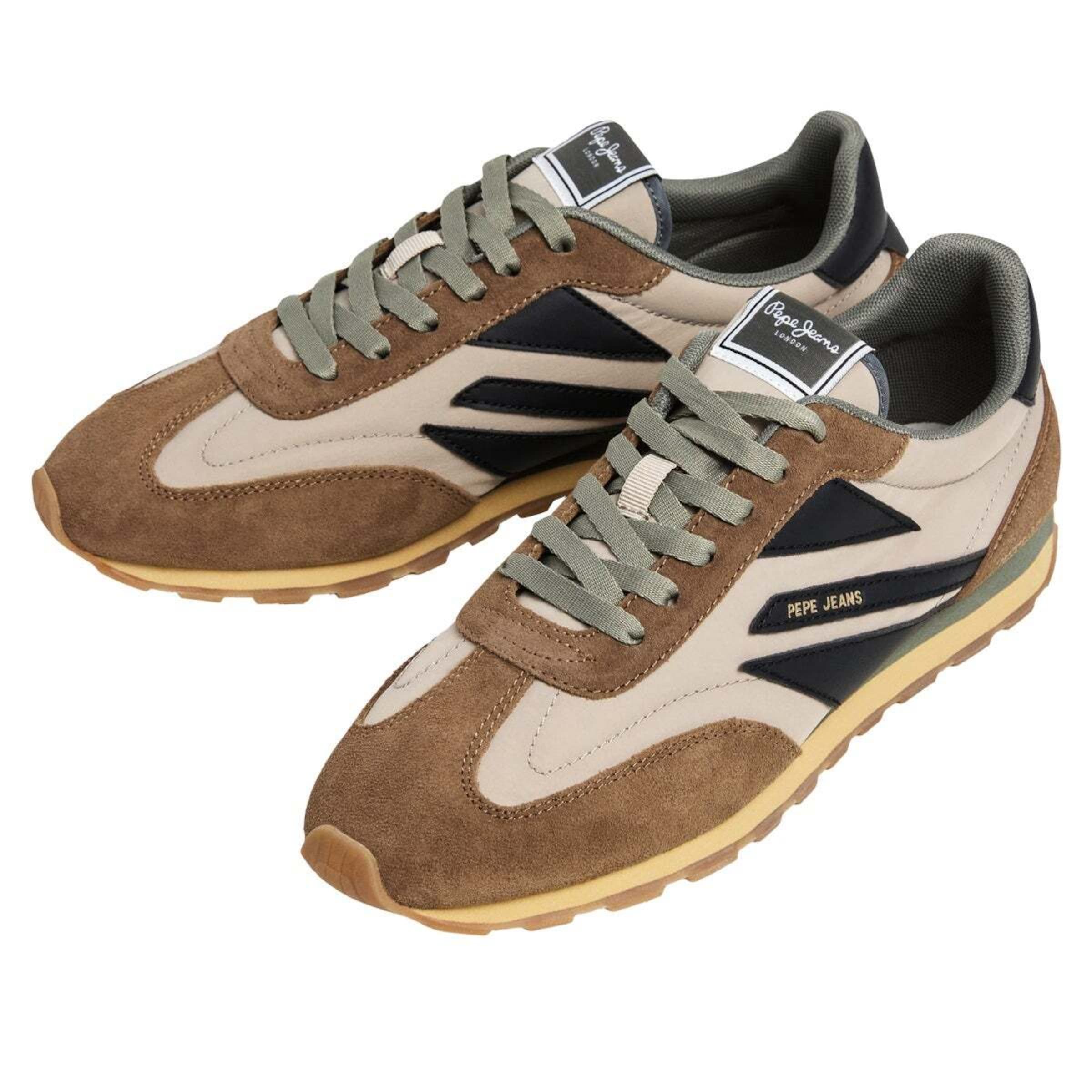 Sneaker bassa 'Jason Retro' di Pepe Jeans in beige
