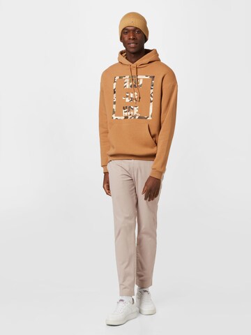 ABOUT YOU Sweatshirt 'Anthony' in Brown