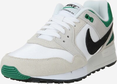 Nike Sportswear Sneakers 'Air Pegasus 89' in Stone / Green / Black / White, Item view