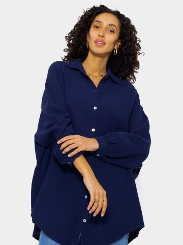 SASSYCLASSY Bluse‌‌‌‌‌ in Blau