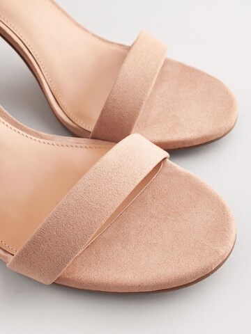 Sandales à lanières Next en beige