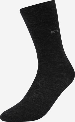 BOSS Black Socks 'William' in Grey: front