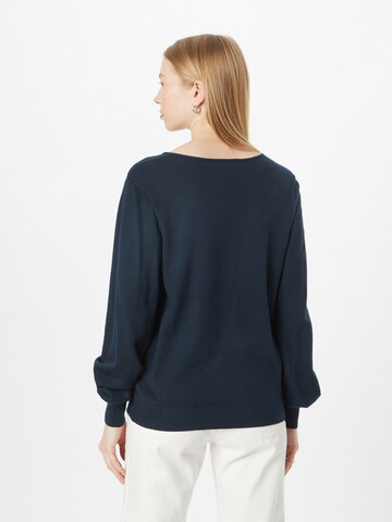 Pull-over 'Dela' Cream en bleu