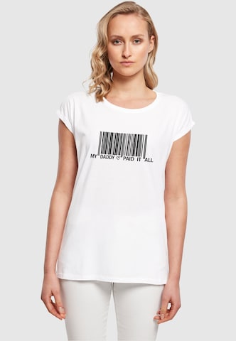 Merchcode Shirt in Weiß: predná strana