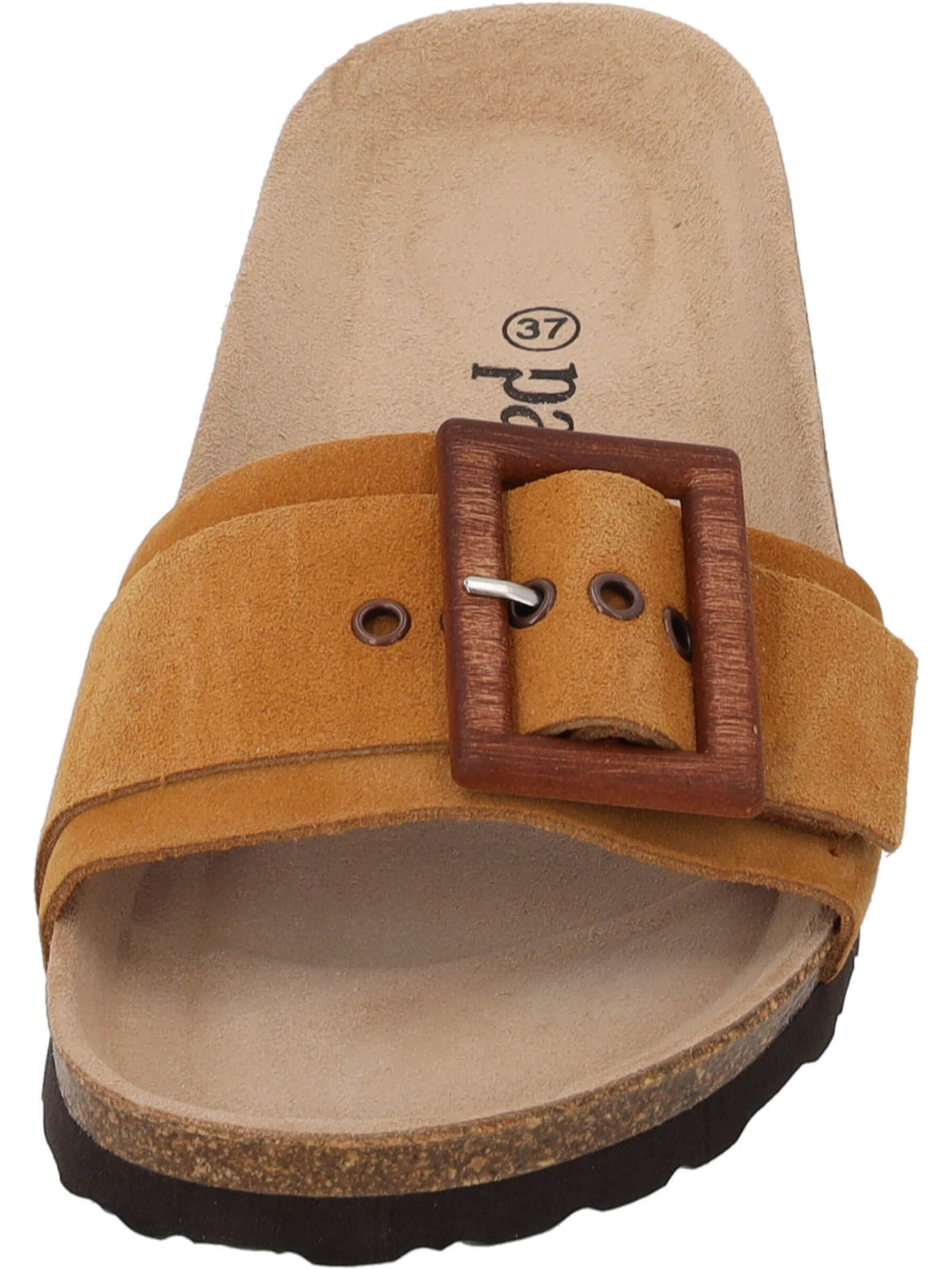 Mule 'Malta Wood' Palado by Sila Sahin en marron