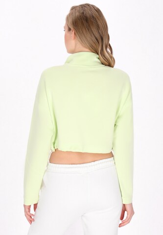 myMo ATHLSR - Sweatshirt 'Fashion Look' em verde