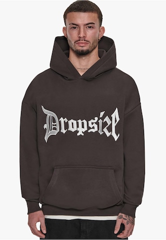 Dropsize Sweatshirt in Bruin: voorkant