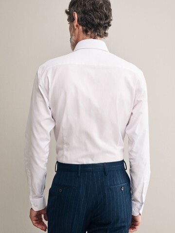 Next Slim fit Button Up Shirt in White