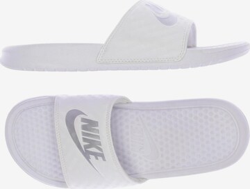 NIKE Sandals & High-Heeled Sandals in 38 in White: front