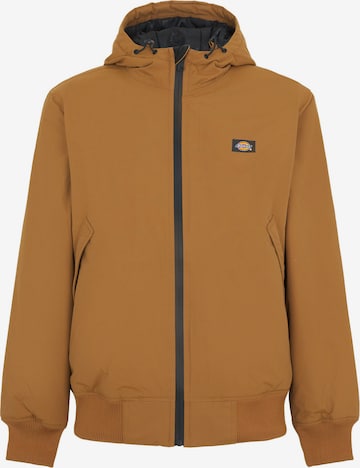 DICKIES Демисезонная куртка 'New Sarpy' в Коричневый: спереди